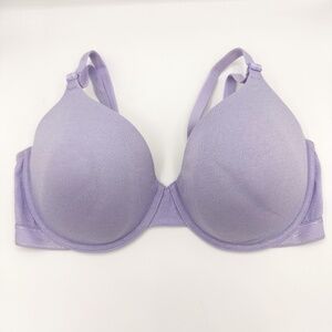 VS Pink Lilac & Silver Wear Everywhere Lightly Lined T-Shirt Bra